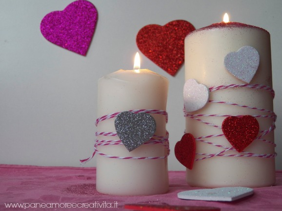 San Valentino: le candele romantiche per la tavola